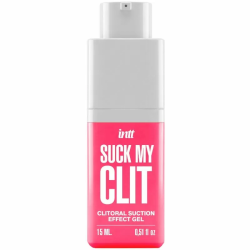 Imagen de INTT - SUCK MY CLIT GEL EFECTO SUCCIÓN FRESAS SILVESTRES 15 ML