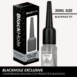 Imagen de BLACK HOLE - APLICADOR DE LUBRICANTE ANAL TALLA S 30 ML