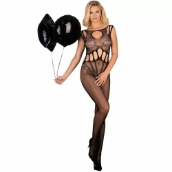 Imagen de AMAHIL BODYSTOCKING CROTCHLESS NEGRO TALLA ÚNICA