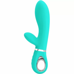 Imagen de THOMAS VIBRADOR PUNTO G MULTIFUNCIÓN VERDE AGUA