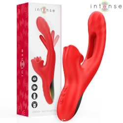 Imagen de JESSICA VIBRADOR MULTIFUNCIÓN ESTIMULACIÓN CLÍTORIS 24.8 CM ROJO