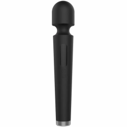 Imagen de X POWER LARGE MASAJEADOR & VIBRADOR 7 VIBRACIONES NEGRO