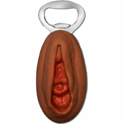 Imagen de DIABLO PICANTE  ABRIDOR CON FORMA VAGINA MULATA