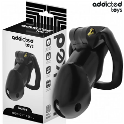 Imagen de ADDICTED TOYS LOCKED  MINDNIGHT CELL JAULA PARA PENE TALLA L