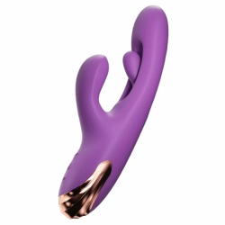 Imagen de SHE.E.O - VIBRADOR RABBIT PUNTO G CON MOVIMIENTO DIGITAL MORADO