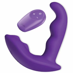 Imagen de SHE.E.O - ESTIMULADOR ANAL VIBRADOR ROTATIVO CON CONTROL REMOTO MORADO