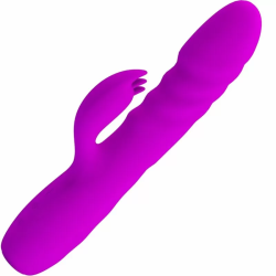 Imagen de MELANIE VIBRADOR CONEJO RECARGABLE MORADO