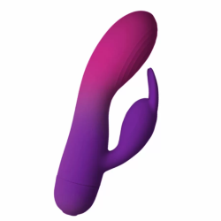 Imagen de ROCKS OFF  GLO GIRL VIBRADOR RABBIT MORADO