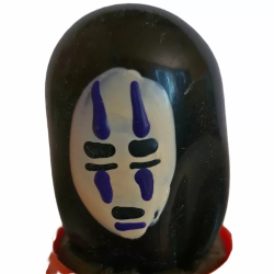 Imagen de CONDOMERIE  PRESERVATIVO DECORATIVO PINTADO A MANO MASCARILLA FANTASMA NEGRO