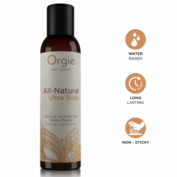 Imagen de ORGIE - ALL-NATURAL ULTRA SLIDE GEL ÍNTIMO BASE AGUA 150 ML
