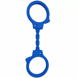 Imagen de DIABLO PICANTE - ESPOSAS SILICONA AZUL