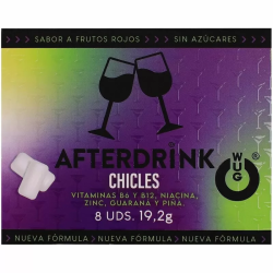 Imagen de WUG After Drink – El chicle funcional que te ayuda a recuperar energía tras la noche BLISTER 8 UDS