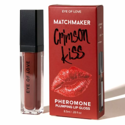 Imagen de EYE OF LOVE - MATCHMAKER CRIMSON KISS BRILLO LABIAL ROJO EFECTO VOLUMEN CON FEROMONAS 8,5 ML