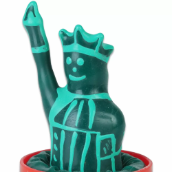 Imagen de CONDOMERIE  PRESERVATIVO DECORATIVO PINTADO A MANO ESTATUA DE LA LIBERTAD MODELO 1