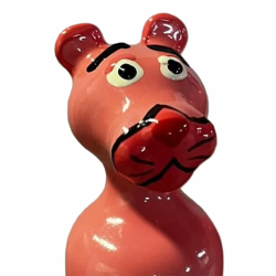 Imagen de CONDOMERIE  PRESERVATIVO DECORATIVO PINTADO A MANO PANTERA ROSA