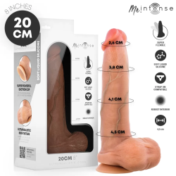 Imagen de MR INTENSE - BRUCE M DILDO SILICONA 20 CM -Ø- 4.5 CM