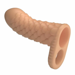 Imagen de PRETTY LOVE - NESMITH FUNDA PARA PENE EXTENSORA 13 CM Ø 3,8 CM COLOR NATURAL