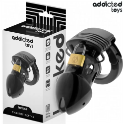Imagen de LOCKED  CHASTITY DEPTHS JAULA PARA PENE 7,5 CM
