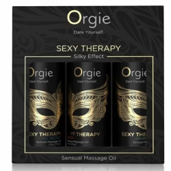 Imagen de ORGIE - SEXY THERAPY SET ACEITES MINIS DE MASAJE 3 X 30 ML