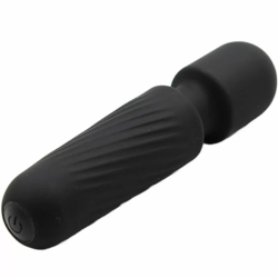 Imagen de YOUR MAGIC MASAJEADOR & VIBRADOR RECARGABLE 10 VIBRACIONES NEGRO