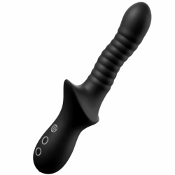 Imagen de ANAL FANTASY ELITE - PLEASURE WAVE MASAJEADOR ANAL WAVEMOTION RECARGABLE NEGRO