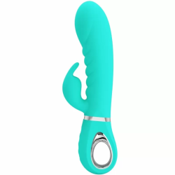 Imagen de PRESCOTT VIBRADOR PUNTO G MULTIFUNCIÓN VERDE AGUA