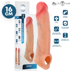 Imagen de MR INTENSE - SIMON L FUNDA PARA PENE SILICONA 16 CM -Ø- 4.5 CM