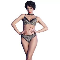 Imagen de CR 4727 BIKINI 2 PIEZAS LEOPARDO