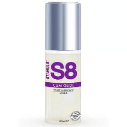 Imagen de STIMUL8  S8 CUM GLIDE LUBRICANTE HÍBRIDO 125 ML