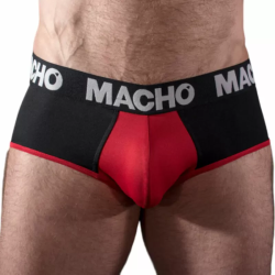 Imagen de MACHO  MS26N SLIP NEGRO/ROJO