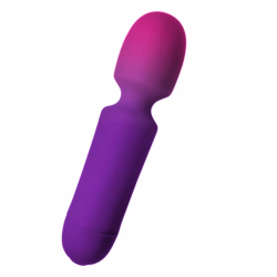 Imagen de ROCKS OFF  GLO GIRL VIBRADOR WAND MINI MORADO