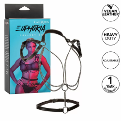 Imagen de CALEXOTICS EUPHORIA ARNÉS ESTILO CABESTRO CON MÚLTIPLES CADENAS PREMIUM