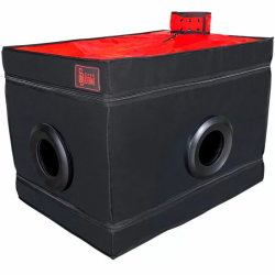 Imagen de SECRET DOME  KINK CLUB LA NICHE CABINA  NEGRO & ROJO