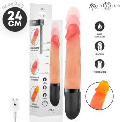 Imagen de MR INTENSE - JEAN VIBRADOR UP&DOWN CON EFECTO CALOR 24 CM -Ø- 3.8 CM