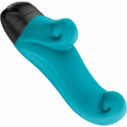 Imagen de FUN FACTORY  OCEAN MINI VIBRADOR AGUAMARINA