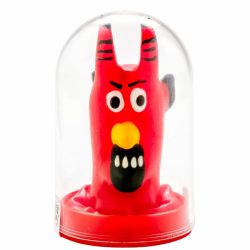 Imagen de CONDOMERIE  PRESERVATIVO DECORATIVO PINTADO A MANO DIABLO ROJO