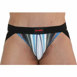Imagen de BURN - 009 JOCK MULTICOLOR / NEGRO