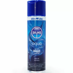 Imagen de SKINS  AQUA LUBRICANTE BASE DE AGUA 130 ML