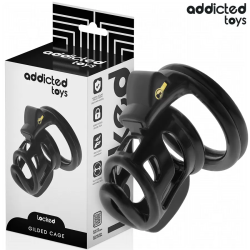 Imagen de LOCKED  GILDEN CAGE JAULA PARA PENE DE SILICONA 8,5 CM