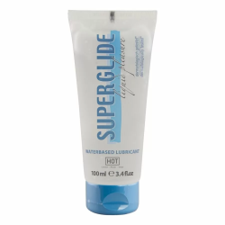 Imagen de HOT  SUPERGLIDE LIQUID PLEASURE LUBRICANTE BASE AGUA 100 ML