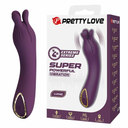 Imagen de PRETTY LOVE - LUNAO VIBRADOR RECARGABLE 10 FUNCIONES MORADO