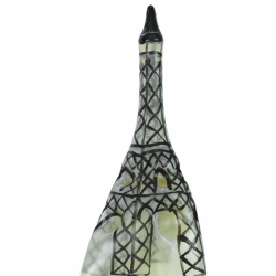 Imagen de CONDOMERIE  PRESERVATIVO DECORATIVO PINTADO A MANO TORRE EIFFEL