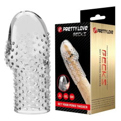 Imagen de PRETTY LOVE - GEEK'S FUNDA PARA PENE GET YOUR PENIS THICKER TRANSPARENTE