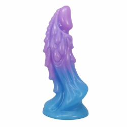 Imagen de POWER MONSTERS - ATLANTEANS DILDO REALÍSTICO CON VENTOSA 19 CM Ø 5 CM AZUL Y MORADO