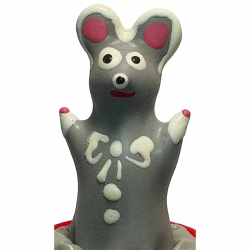 Imagen de CONDOMERIE  PRESERVATIVO DECORATIVO PINTADO A MANO RATÓN MODELO 2