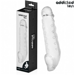 Imagen de ADDICTED TOYS  FUNDA PARA EL PENE TRANSPARENTE TALLA S 23 CM