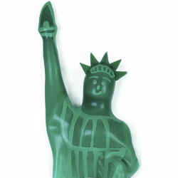 Imagen de CONDOMERIE  PRESERVATIVO DECORATIVO PINTADO A MANO ESTATUA DE LA LIBERTAD MODELO 2