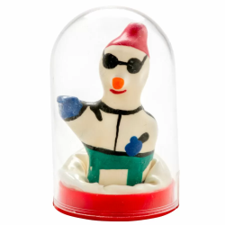 Imagen de CONDOMERIE  PRESERVATIVO DECORATIVO PINTADO A MANO SNOWBOARD