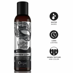 Imagen de ORGIE - LUBE TUBE SEMEN LUBE GEL ÍNTIMO BASE AGUA TEXTURA SEMEN 150 ML