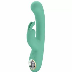 Imagen de LAMAR VIBRADOR RABBIT & PUNTO G VERDE